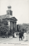 1224 Gezicht op de Oudegracht Weerdzijde te Utrecht uit het zuidoosten met de St. -Augustinuskerk (Oudegracht ...